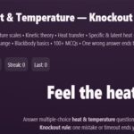 Fisica: Quiz sulla temperatura e il calore