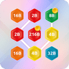 2048 Unione catena esagonale