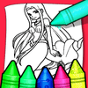 Colorazione della sirena blu anime