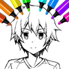 Disegni da colorare per ragazzi anime