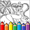 Pagine da colorare di principesse anime