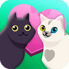 Paesaggi d'amore di gatti