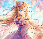 Puzzle: Ragazza-gatto