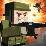 Tiro con la pistola Mineblock